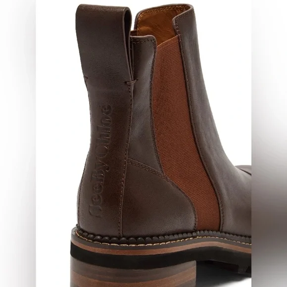 See by Chloé Mallory Chelsea Boot Sz 36 - Picture 12 of 16